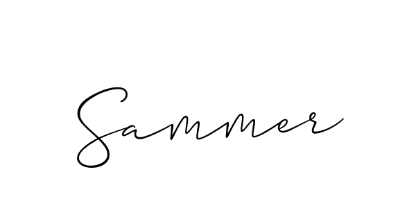 if you are searching for the best signature style for your name Sammer. so please give up your signature search. here we have designed multiple signature styles  using Allison_Script. Sammer signature style 2 images and pictures png