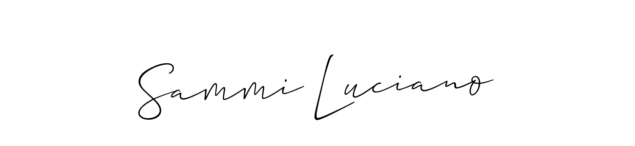 Here are the top 10 professional signature styles for the name Sammi Luciano. These are the best autograph styles you can use for your name. Sammi Luciano signature style 2 images and pictures png