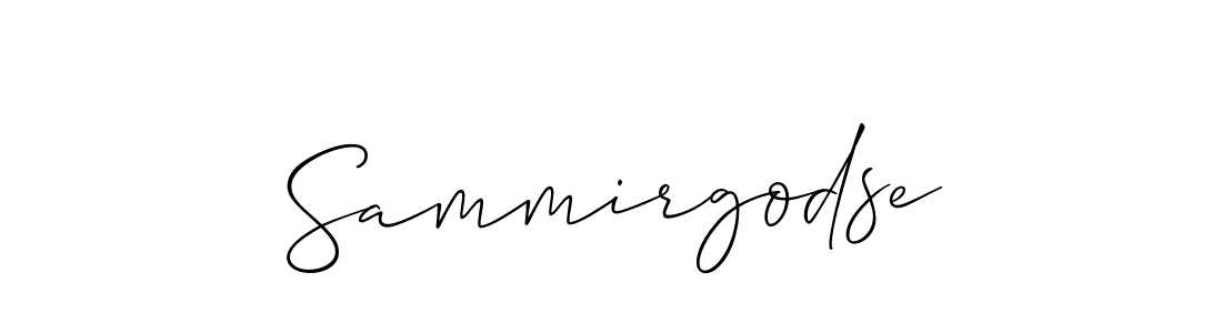 How to Draw Sammirgodse signature style? Allison_Script is a latest design signature styles for name Sammirgodse. Sammirgodse signature style 2 images and pictures png