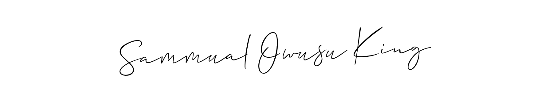 Make a beautiful signature design for name Sammual Owusu King. Use this online signature maker to create a handwritten signature for free. Sammual Owusu King signature style 2 images and pictures png