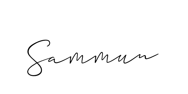 Similarly Allison_Script is the best handwritten signature design. Signature creator online .You can use it as an online autograph creator for name Sammun. Sammun signature style 2 images and pictures png