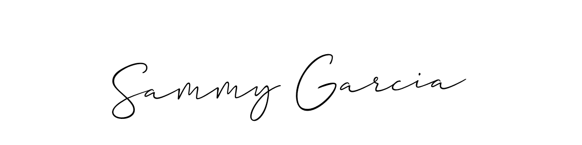 How to Draw Sammy Garcia signature style? Allison_Script is a latest design signature styles for name Sammy Garcia. Sammy Garcia signature style 2 images and pictures png