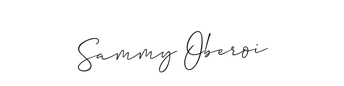 Similarly Allison_Script is the best handwritten signature design. Signature creator online .You can use it as an online autograph creator for name Sammy Oberoi. Sammy Oberoi signature style 2 images and pictures png