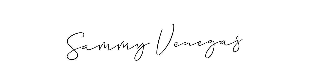 The best way (Allison_Script) to make a short signature is to pick only two or three words in your name. The name Sammy Venegas include a total of six letters. For converting this name. Sammy Venegas signature style 2 images and pictures png