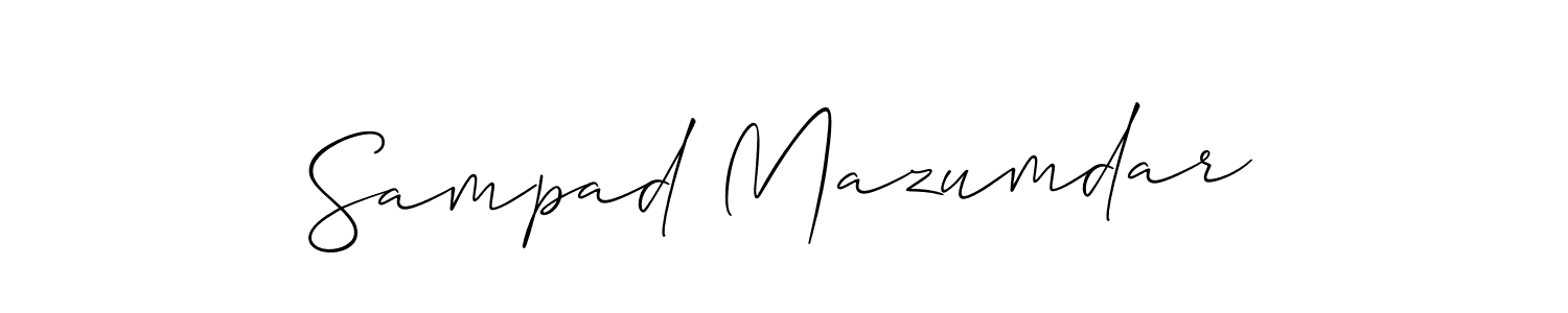 Once you've used our free online signature maker to create your best signature Allison_Script style, it's time to enjoy all of the benefits that Sampad Mazumdar name signing documents. Sampad Mazumdar signature style 2 images and pictures png
