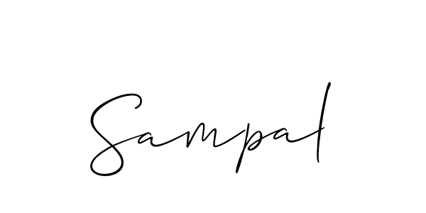 Make a beautiful signature design for name Sampal. Use this online signature maker to create a handwritten signature for free. Sampal signature style 2 images and pictures png