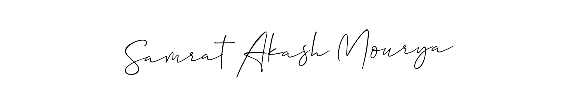 Here are the top 10 professional signature styles for the name Samrat Akash Mourya. These are the best autograph styles you can use for your name. Samrat Akash Mourya signature style 2 images and pictures png