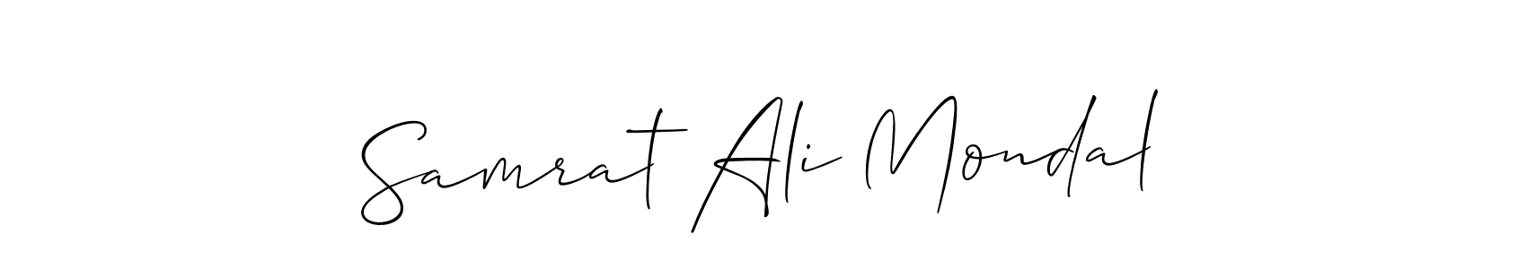 Once you've used our free online signature maker to create your best signature Allison_Script style, it's time to enjoy all of the benefits that Samrat Ali Mondal name signing documents. Samrat Ali Mondal signature style 2 images and pictures png