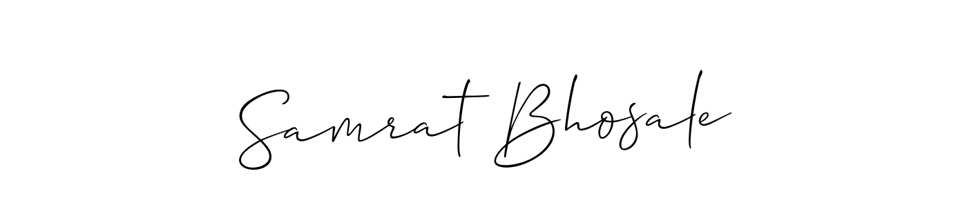 Once you've used our free online signature maker to create your best signature Allison_Script style, it's time to enjoy all of the benefits that Samrat Bhosale name signing documents. Samrat Bhosale signature style 2 images and pictures png