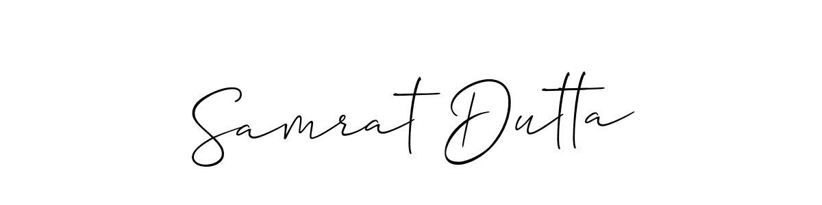 Best and Professional Signature Style for Samrat Dutta. Allison_Script Best Signature Style Collection. Samrat Dutta signature style 2 images and pictures png