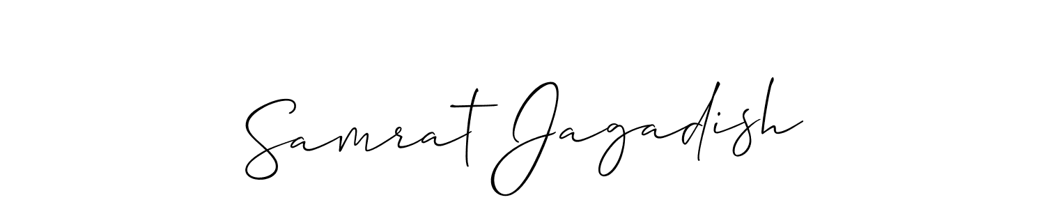 Check out images of Autograph of Samrat Jagadish name. Actor Samrat Jagadish Signature Style. Allison_Script is a professional sign style online. Samrat Jagadish signature style 2 images and pictures png