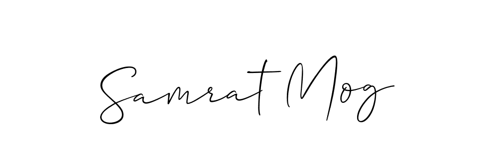 Here are the top 10 professional signature styles for the name Samrat Mog. These are the best autograph styles you can use for your name. Samrat Mog signature style 2 images and pictures png