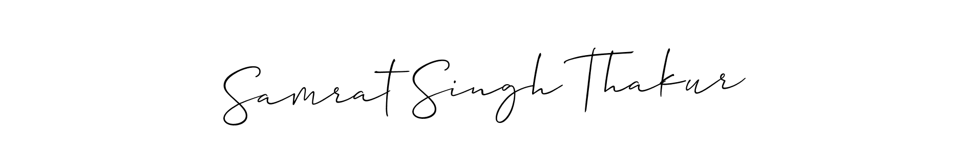 Make a beautiful signature design for name Samrat Singh Thakur. Use this online signature maker to create a handwritten signature for free. Samrat Singh Thakur signature style 2 images and pictures png