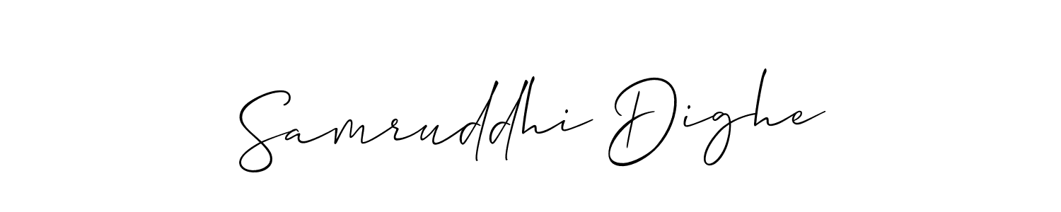 Once you've used our free online signature maker to create your best signature Allison_Script style, it's time to enjoy all of the benefits that Samruddhi Dighe name signing documents. Samruddhi Dighe signature style 2 images and pictures png