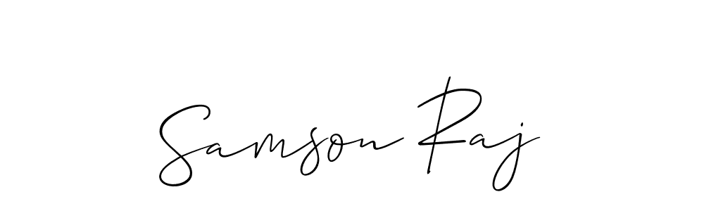 Here are the top 10 professional signature styles for the name Samson Raj. These are the best autograph styles you can use for your name. Samson Raj signature style 2 images and pictures png