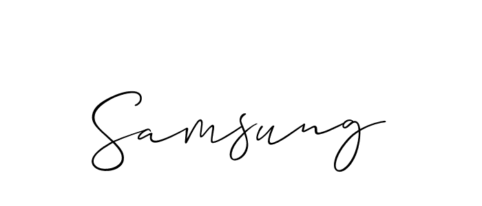 Similarly Allison_Script is the best handwritten signature design. Signature creator online .You can use it as an online autograph creator for name Samsung. Samsung signature style 2 images and pictures png