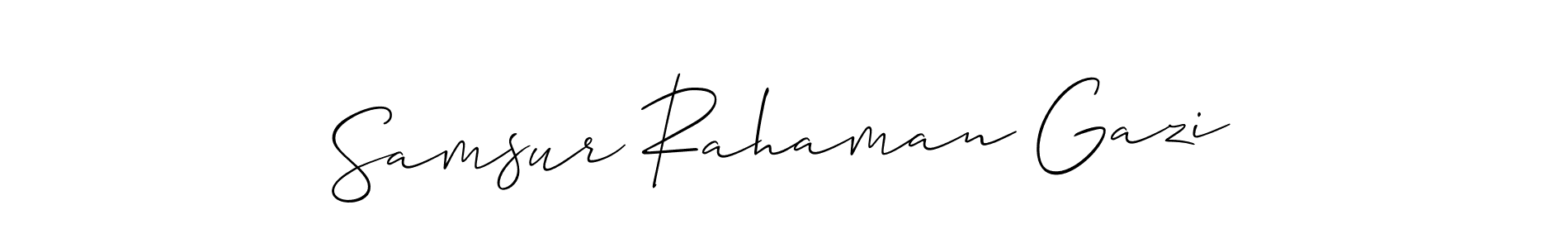 Here are the top 10 professional signature styles for the name Samsur Rahaman Gazi. These are the best autograph styles you can use for your name. Samsur Rahaman Gazi signature style 2 images and pictures png