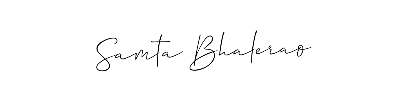 Check out images of Autograph of Samta Bhalerao name. Actor Samta Bhalerao Signature Style. Allison_Script is a professional sign style online. Samta Bhalerao signature style 2 images and pictures png