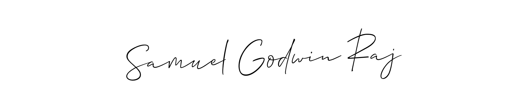 You can use this online signature creator to create a handwritten signature for the name Samuel Godwin Raj. This is the best online autograph maker. Samuel Godwin Raj signature style 2 images and pictures png