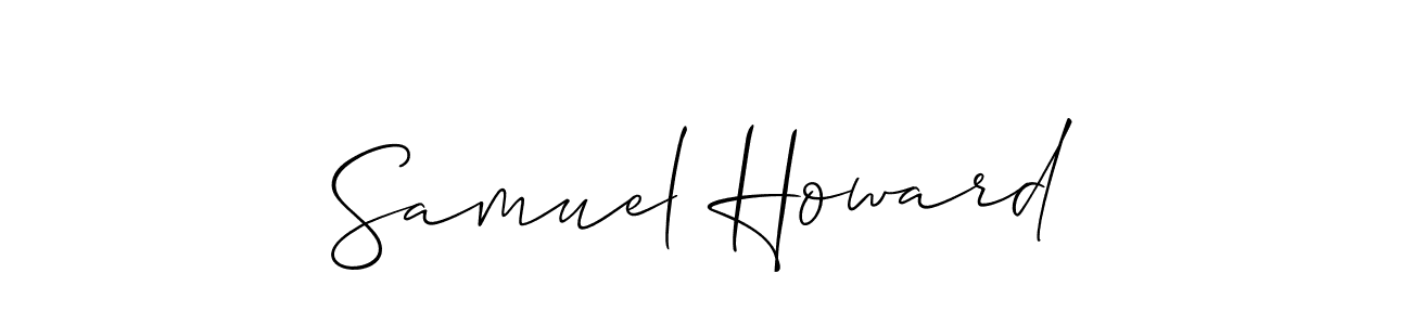 Similarly Allison_Script is the best handwritten signature design. Signature creator online .You can use it as an online autograph creator for name Samuel Howard. Samuel Howard signature style 2 images and pictures png