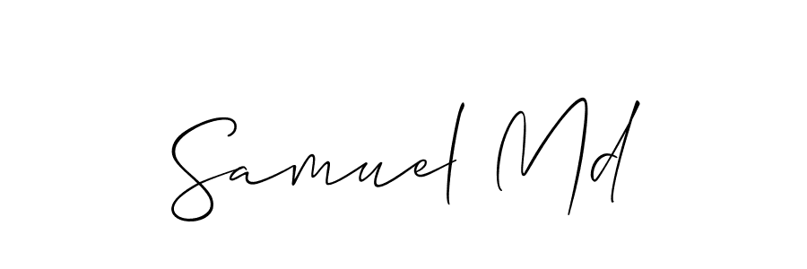 Make a beautiful signature design for name Samuel Md. Use this online signature maker to create a handwritten signature for free. Samuel Md signature style 2 images and pictures png