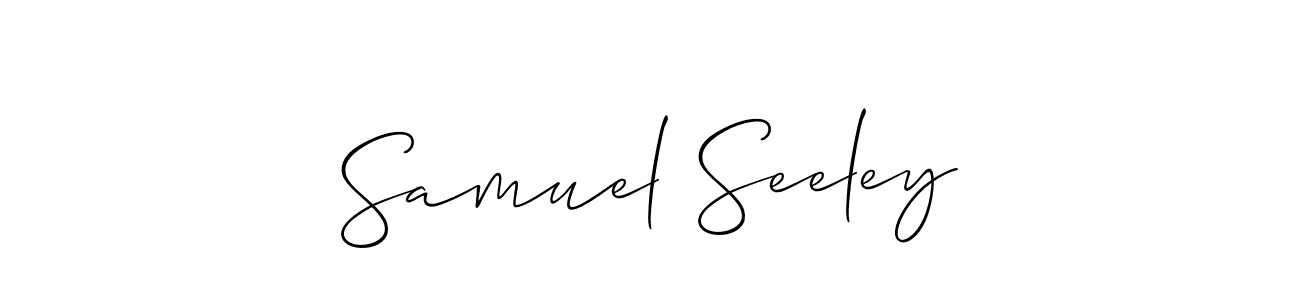 Make a short Samuel Seeley signature style. Manage your documents anywhere anytime using Allison_Script. Create and add eSignatures, submit forms, share and send files easily. Samuel Seeley signature style 2 images and pictures png