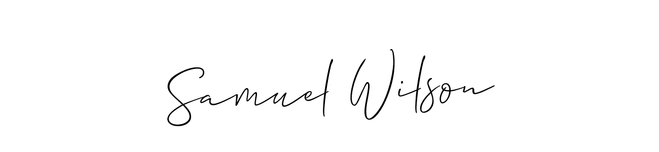 Create a beautiful signature design for name Samuel Wilson. With this signature (Allison_Script) fonts, you can make a handwritten signature for free. Samuel Wilson signature style 2 images and pictures png