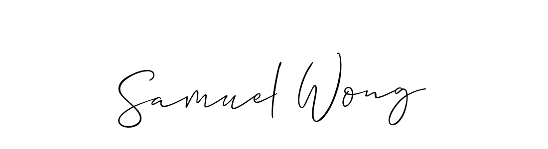 if you are searching for the best signature style for your name Samuel Wong. so please give up your signature search. here we have designed multiple signature styles  using Allison_Script. Samuel Wong signature style 2 images and pictures png