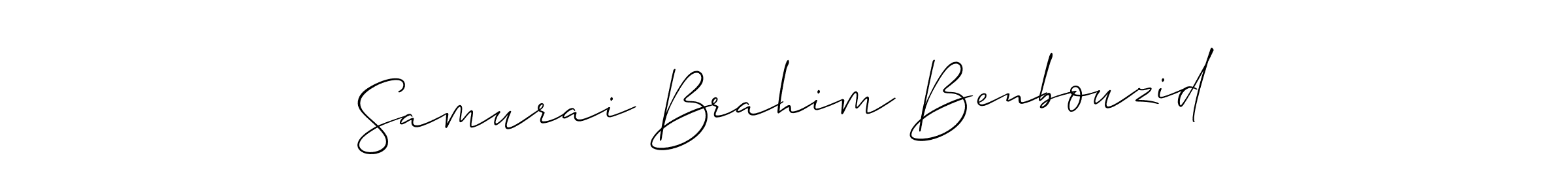 You should practise on your own different ways (Allison_Script) to write your name (Samurai Brahim Benbouzid) in signature. don't let someone else do it for you. Samurai Brahim Benbouzid signature style 2 images and pictures png