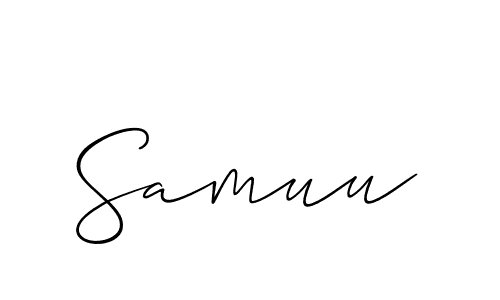 Once you've used our free online signature maker to create your best signature Allison_Script style, it's time to enjoy all of the benefits that Samuu name signing documents. Samuu signature style 2 images and pictures png