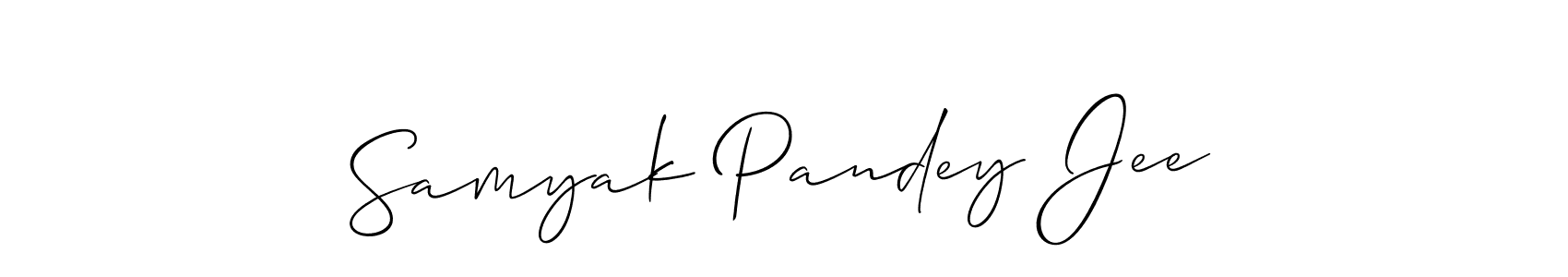 See photos of Samyak Pandey Jee official signature by Spectra . Check more albums & portfolios. Read reviews & check more about Allison_Script font. Samyak Pandey Jee signature style 2 images and pictures png