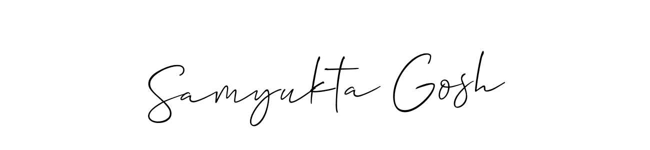 Best and Professional Signature Style for Samyukta Gosh. Allison_Script Best Signature Style Collection. Samyukta Gosh signature style 2 images and pictures png