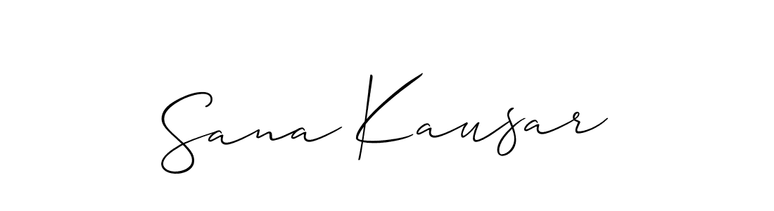 Make a beautiful signature design for name Sana Kausar. Use this online signature maker to create a handwritten signature for free. Sana Kausar signature style 2 images and pictures png