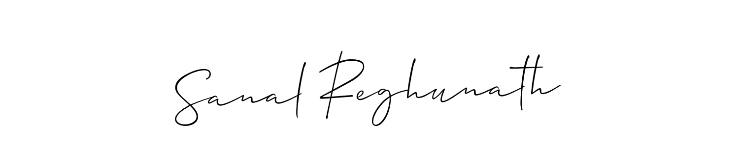 See photos of Sanal Reghunath official signature by Spectra . Check more albums & portfolios. Read reviews & check more about Allison_Script font. Sanal Reghunath signature style 2 images and pictures png