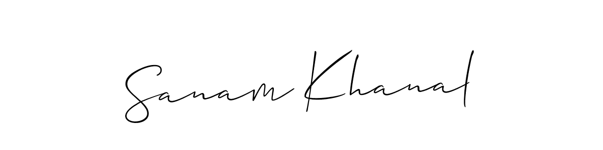Make a beautiful signature design for name Sanam Khanal. Use this online signature maker to create a handwritten signature for free. Sanam Khanal signature style 2 images and pictures png