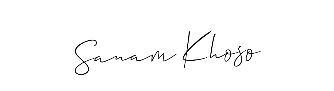 See photos of Sanam Khoso official signature by Spectra . Check more albums & portfolios. Read reviews & check more about Allison_Script font. Sanam Khoso signature style 2 images and pictures png