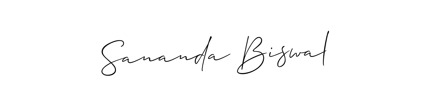 You can use this online signature creator to create a handwritten signature for the name Sananda Biswal. This is the best online autograph maker. Sananda Biswal signature style 2 images and pictures png