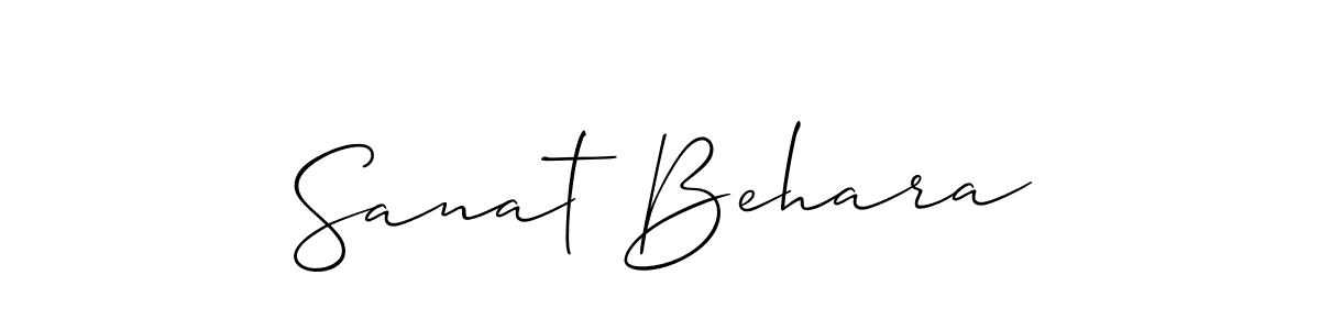 Once you've used our free online signature maker to create your best signature Allison_Script style, it's time to enjoy all of the benefits that Sanat Behara name signing documents. Sanat Behara signature style 2 images and pictures png