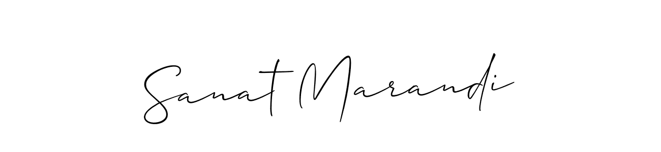 Similarly Allison_Script is the best handwritten signature design. Signature creator online .You can use it as an online autograph creator for name Sanat Marandi. Sanat Marandi signature style 2 images and pictures png