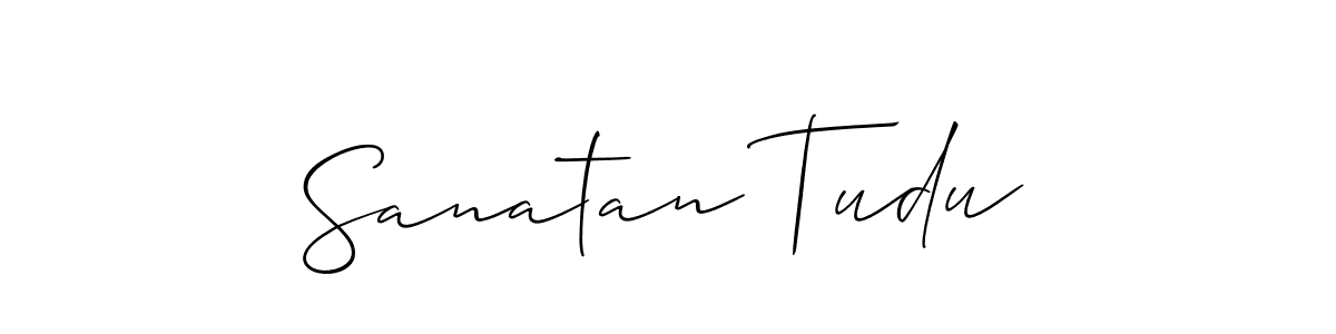See photos of Sanatan Tudu official signature by Spectra . Check more albums & portfolios. Read reviews & check more about Allison_Script font. Sanatan Tudu signature style 2 images and pictures png