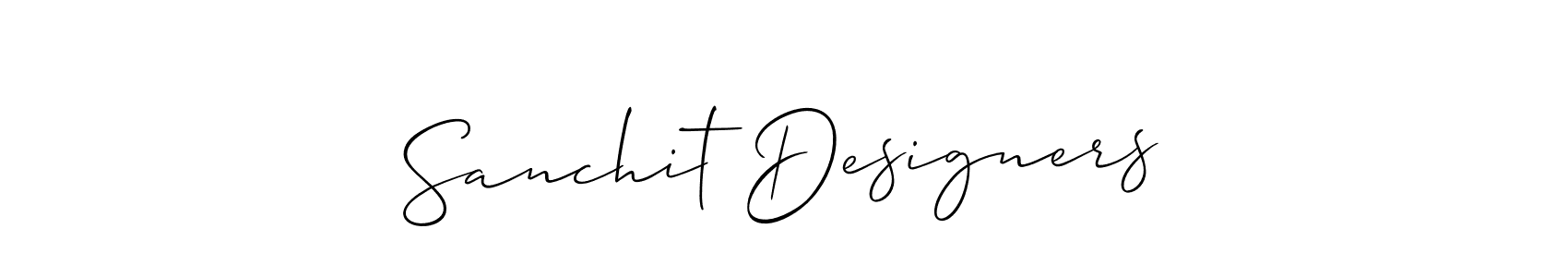 Make a beautiful signature design for name Sanchit Designers. Use this online signature maker to create a handwritten signature for free. Sanchit Designers signature style 2 images and pictures png