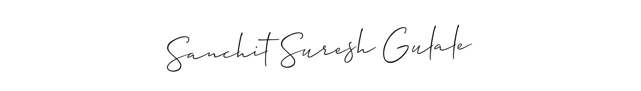 Once you've used our free online signature maker to create your best signature Allison_Script style, it's time to enjoy all of the benefits that Sanchit Suresh Gulale name signing documents. Sanchit Suresh Gulale signature style 2 images and pictures png