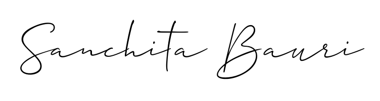 Express your personality with a custom Sanchita Bauri signature crafted with Allison_Script typography. Free transparent PNG download available. Sanchita Bauri signature style 2 images and pictures png