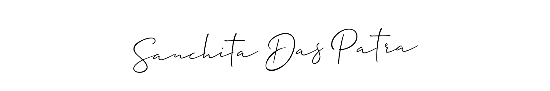 It looks lik you need a new signature style for name Sanchita Das Patra. Design unique handwritten (Allison_Script) signature with our free signature maker in just a few clicks. Sanchita Das Patra signature style 2 images and pictures png