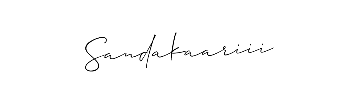 This is the best signature style for the Sandakaariii name. Also you like these signature font (Allison_Script). Mix name signature. Sandakaariii signature style 2 images and pictures png