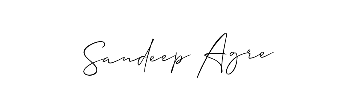 Make a short Sandeep Agre signature style. Manage your documents anywhere anytime using Allison_Script. Create and add eSignatures, submit forms, share and send files easily. Sandeep Agre signature style 2 images and pictures png