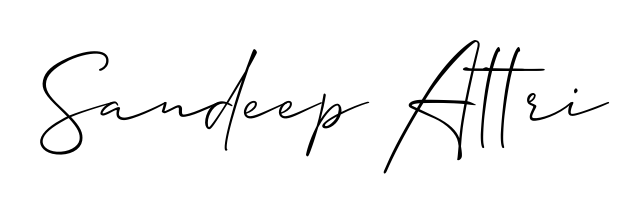 Personalize your online presence with Sandeep Attri signature rendered in elegant Allison_Script font. Great for website footers and blogs. Sandeep Attri signature style 2 images and pictures png