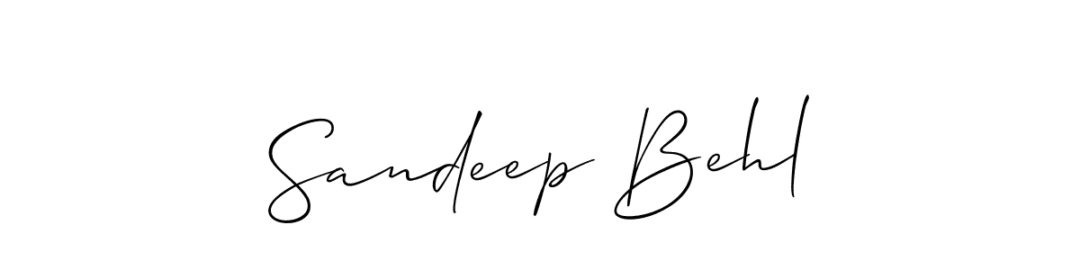Best and Professional Signature Style for Sandeep Behl. Allison_Script Best Signature Style Collection. Sandeep Behl signature style 2 images and pictures png