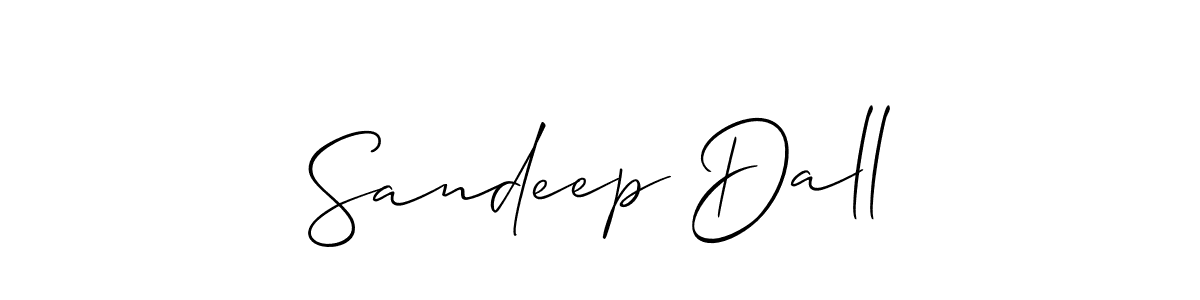 Make a beautiful signature design for name Sandeep Dall. Use this online signature maker to create a handwritten signature for free. Sandeep Dall signature style 2 images and pictures png