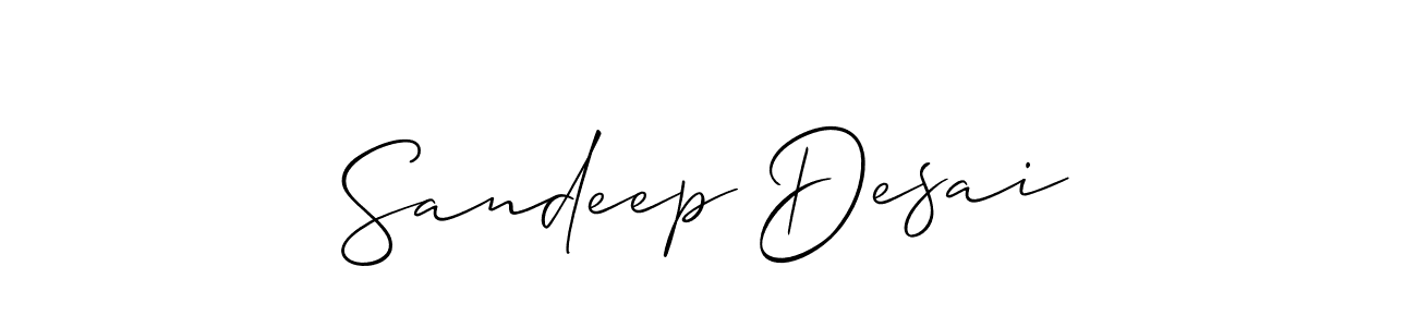 Also You can easily find your signature by using the search form. We will create Sandeep Desai name handwritten signature images for you free of cost using Allison_Script sign style. Sandeep Desai signature style 2 images and pictures png